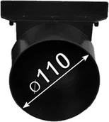 Odwodnienia, kanały i akcesoria - ZMM Maxpol ZPCHR Zaślepka do kanału z odpływem DN110 1063ZMM 01819ZMM - miniaturka - grafika 1