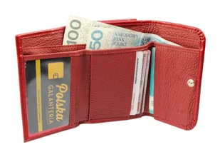 PolskaGalanteria.pl Portfel Damski Skórzany PolskaGalanteria 12 cm Suwak Skóra Naturalna KP D1208Z - Portfele PolskaGalanteria.pl Portfel Damski Skórzany PolskaGalanteria 12 cm Suwak Skóra Naturalna KP D1208Z - Portfele - miniaturka - grafika 5