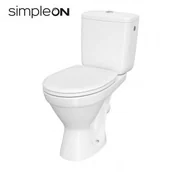 Kompakty WC - Cersanit K11-2339 KOMPAKT 698 CERSANIA II SIMPLEON 010 3/6 DESKA DUR WO $1123W - miniaturka - grafika 1
