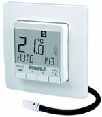 Głowice termostatyczne - Eberle Zegar termostat regulator podłogowych, Fit 3 °F WS - miniaturka - grafika 1