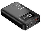 Akcesoria do tabletów i e-booków - Power Bank Viking 10000mAh USB-C VGO10B) Czarna - miniaturka - grafika 1