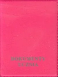 Biurfol Okładka na dokumenty ucznia pionowa różowa - Szkolne artykuły papiernicze - miniaturka - grafika 3