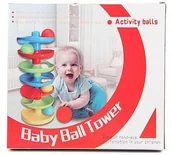 Zabawki interaktywne dla dzieci - Smily play WIEŻA Z PIŁECZKAMI 2/36 14403 AN09 - miniaturka - grafika 1