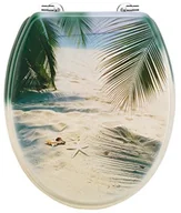 Deski sedesowe - Cornat deska sedesowa ksd531 palmy na plaży dekoracja - miniaturka - grafika 1