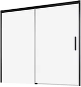Parawany nawannowe - Radaway Idea Black PN DWJ Parawan nawannowy jednoczęściowy 140x150,5 cm prawy profile czarne szkło przezroczyste 10003140-54-01R - miniaturka - grafika 1