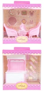 Mega Creative Meble 14x15x8 Mix Wb 60/120. - Akcesoria dla lalek - miniaturka - grafika 2