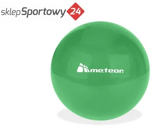 Meteor Piłka gumowa 20 cm zielona GIM_WR_26 - Piłki do ćwiczeń - miniaturka - grafika 2