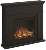 Kominki elektryczne - FERRETTI Kominek elektryczny Larsen czarny FERRETTI - miniaturka - grafika 1