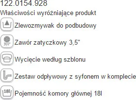 Franke Ariane ARX 160 stal jedwab 122.0154.928 - Zlewozmywaki - miniaturka - grafika 4