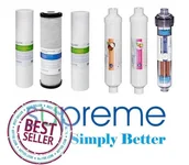 Uzdatniacze wody - Supreme Komplet wkładów do osmozy SUPREME RO7 mineralizator i jonizator z szybkozłączkami 1888-uniw - miniaturka - grafika 1