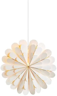 Markslojd Gwiazda Marigold jako lampa wisząca, biała, 45cm - Oświetlenie świąteczne - miniaturka - grafika 2
