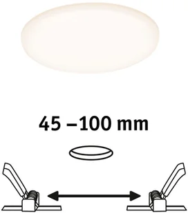 Paulmann panel LED Veluna 3 000 K okrągły 12,5cm - Oprawy, klosze i abażury - miniaturka - grafika 4