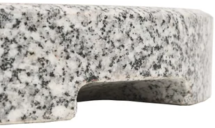 vidaXL Okrągła podstawa pod parasol, granitowa, 22 kg - Pozostałe meble ogrodowe - miniaturka - grafika 10