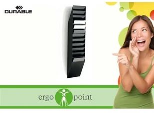 Durable Zestaw dwunastu pionowych pojemników Durable FLEXIBOXX A4 czarny 1709763060 - Półki na dokumenty - miniaturka - grafika 2