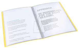 Esselte Teczka z koszulkami Vivida 40k. - czarny - Ofertówki - miniaturka - grafika 8