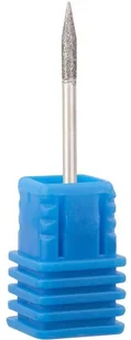 Frez Diamentowy Do Skórek D4 C Mocny Szpic Srebrny - Frezarki do paznokci - miniaturka - grafika 2