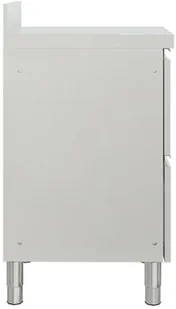 VidaXL Szafka gastronomiczna z 2 szufladami, stal nierdzewna 151178 VidaXL - Meble gastronomiczne - miniaturka - grafika 5