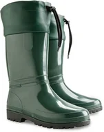 Kalosze damskie - Demar Ciemnozielone kalosze ze ściągaczem Rainny-s 0051 - miniaturka - grafika 1