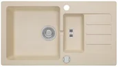 Zlewozmywaki - AXIS MALIBU 80 | Beżowy - miniaturka - grafika 1