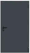 Drzwi zewnętrzne - Drzwi techniczne Technical 62.5 antracytowe 100 prawe otwierane do wewnątrz - miniaturka - grafika 1