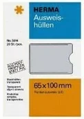 Artykuły biurowe - Herma 5026 dowód osobisty wtykowe okładki A4 Transparent - miniaturka - grafika 1