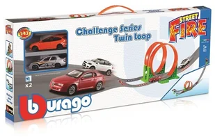 Bburago Podwójna Pętla - Tory, garaże, parkingi - miniaturka - grafika 2