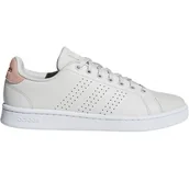 Buty sportowe damskie - Adidas Advantage F36480 biały - miniaturka - grafika 1