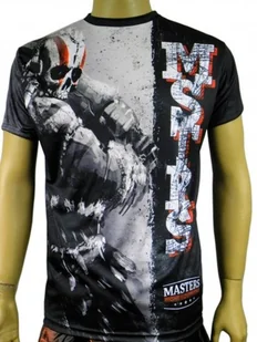 Masters FIGHT EQUIPMENT Koszulka męska treningowa, Fightwear Collection Dark Side Warrior, rozmiar L - Kimona, stroje i obuwie - miniaturka - grafika 3