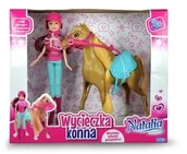 Lalki dla dziewczynek - Artyk Lalka Natalia z koniem 1_701094 - miniaturka - grafika 1