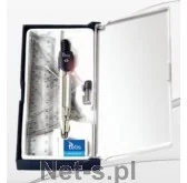 TETIS Zestaw geometryczny z cyrklem GC001-K - Linijki, ekierki - miniaturka - grafika 2