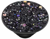Uchwyty samochodowe do telefonów - PopSockets PopSockets PopTop - Wymienny krążek do uchwytów PopGrip -Sparkle Black 800711 - miniaturka - grafika 1
