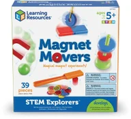 Zabawki kreatywne - Learning Resources Magnesy, Zestaw Edukacyjny Magnet Movers - miniaturka - grafika 1