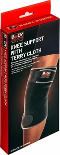 Body Sculpture Stabilizator kolana z materiałem frotte BNS-7105E - 1009290 - Ściągacze i opaski sportowe - miniaturka - grafika 7
