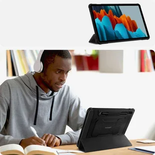 Spigen Etui Rugged Armor Pro do Samsung Galaxy Tab S7 11.0 T870/T875 Black ACS01604 - Etui do tabletów - miniaturka - grafika 11