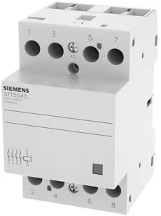 Siemens wyłącznikiem 5tt5 4 nie 230 V AC 220 V prądu ciągłego 3 Module 5TT5040-0 - Listwy zasilające - miniaturka - grafika 2