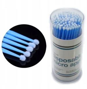 Profesjonalne Aplikatory do rzęs Niebieskie 100szt - Sztuczne rzęsy i akcesoria - miniaturka - grafika 2