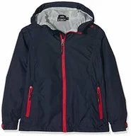 Kurtki i kamizelki sportowe męskie - CMP CMP dziewczęca kurtka przeciwdeszczowa, czarny/niebieski, 128 39X7985 - miniaturka - grafika 1