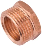 Akcesoria do myjek - Invena Invena Mufa redukcyjna mosiądz 3/4" x 1/2" - miniaturka - grafika 1