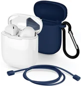 Słuchawki - Meliconi MySound Safe Pods 5.1 białe/niebieskie - miniaturka - grafika 1