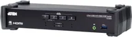Przełączniki KVM - Aten 4-Port USB3.0 4K HDMI Dual Display KVMP Switch CS1824-AT-G - miniaturka - grafika 1