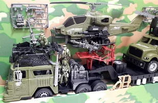 Gazelo Gazelo Zestaw Militarny Wojsko Pojazdy Koplet G089929 99871 SCR6* - Samochody i pojazdy dla dzieci - miniaturka - grafika 2