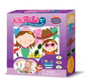 Zabawki do kąpieli - Barney & Buddy Naklejki do kąpieli - śmieszne stroje BAB048 - miniaturka - grafika 1