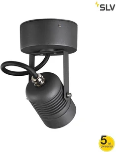 Spotline SLV LED SPOT SP zewnętrzna lampa ścienna natynkowa LED kolor antracytowy 3000 K 1004649 - Lampy ogrodowe - miniaturka - grafika 3