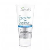 Peelingi i scruby do twarzy - Bielenda 2w1 Enzymatyczny peeling drobnoziarnisty do twarzy z papainą i bromelainą 150g 10500 - miniaturka - grafika 1