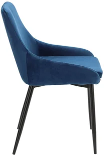 Intesi Krzesło Floyd Velvet niebieskie - Krzesła - miniaturka - grafika 7