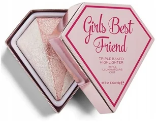 I Heart Makeup Diamond Rozświetlacz do twarzy Girls Best Friend 1 szt. - Rozświetlacze do twarzy i ciała - miniaturka - grafika 3