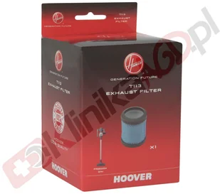 Hoover 35601731 filtr, plastik, niebieski, szary 35601731 - Akcesoria do odkurzaczy - miniaturka - grafika 2