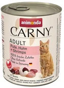 Mokra karma dla kotów - Animonda Carny Carny Adult Indyk, Kurczak + Krewetki puszka 800g - miniaturka - grafika 1