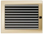 Kratki wentylacyjne - Parkanex kominkowa pozłacana żaluzja 22x30 kominek - miniaturka - grafika 1