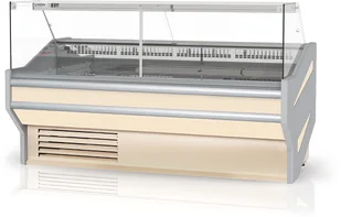 Rapa Lada chłodnicza z szybą prostą, pionową, blatem ze stali nierdzewnej (płótno), 1530x1070x1220 mm | L-F 153/107 L-F/153/107 - Szafy i witryny chłodnicze - miniaturka - grafika 6